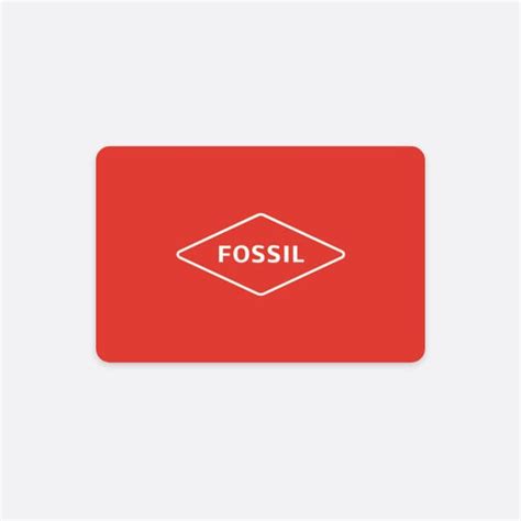 where to buy fossil gift card